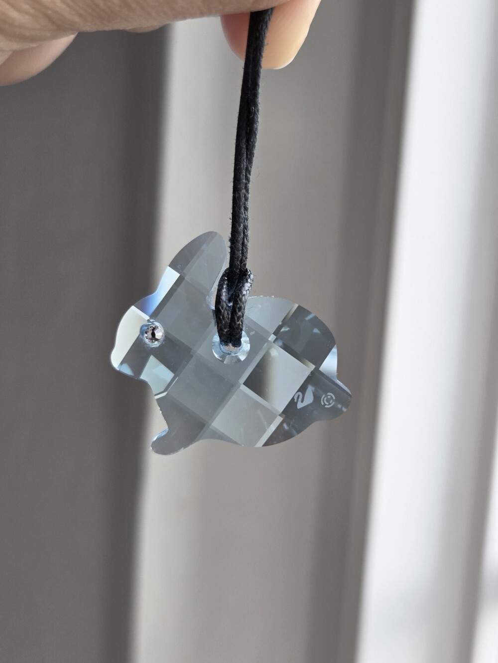 Swarovski Charm - Rabbit Blue
